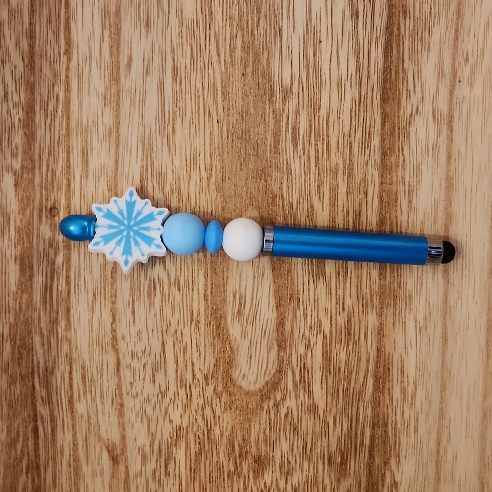Beaded stylus/pen